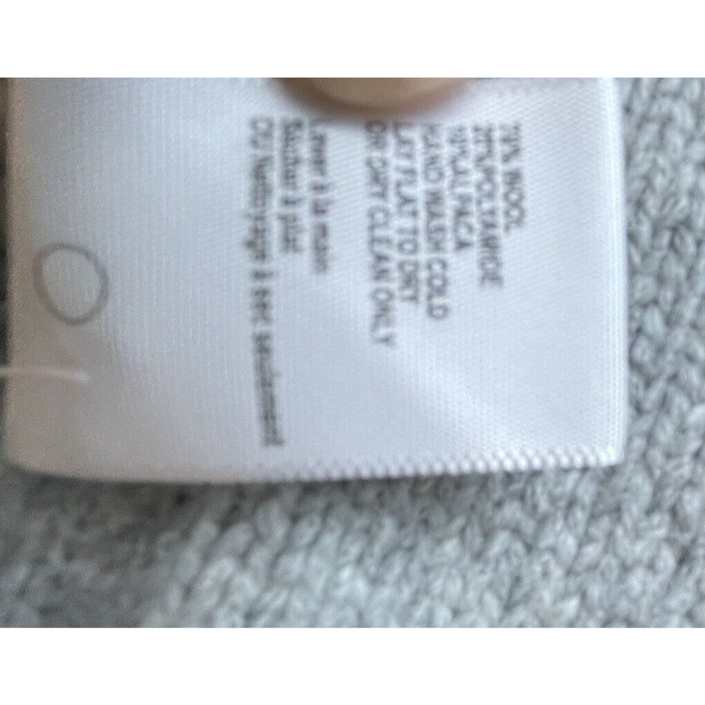 James Perse Los Angeles Sweater Womens 2 Open Front Cardigan Wool Alpaca Striped - Picture 5 of 12